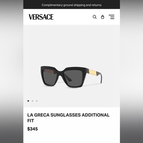 🦁Versace sunglasses 🆕 💯 Authentic - Picture 2 of 10